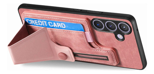 Funda De Cuero Con Ranura For Tarjetas Y Soporte For Billetera For Samsung Galaxy