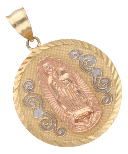 Medalla De 14k Oro Amarillo, 4 Gramos
