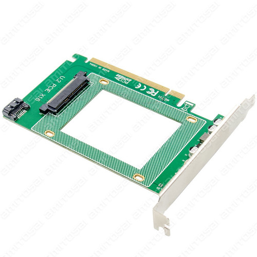 Placa Pcie X16 Disco Ssd U2 Nvme Amitosai Mts-pciex4u2