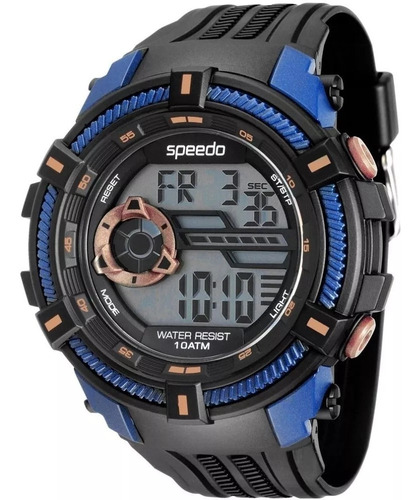 Relógio Speedo Masculino Esportivo 80591g0evnp3 100 Metros
