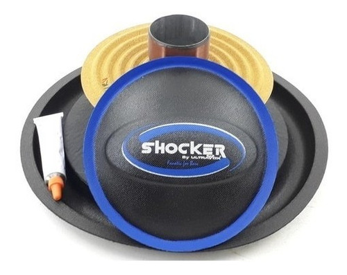 Reparo Shocker Lethal Azul 500 Rms 12 Pol 2+2 Ohms Original