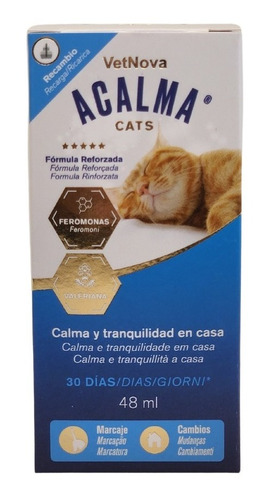 Acalma Repuesto 48ml Para Gatos