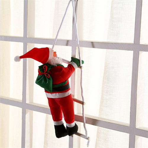 Colgante Navideño De Papá Noel Para Subir Escaleras, Decorac