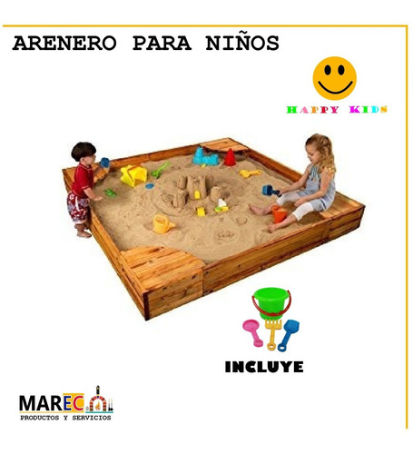 Arenero Para Niños / Con O Sin Arena Playera