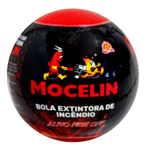 Imagem 4 de 6 de Bola Extintor De Incêndio Automático 1,3kg Mocelin Fireball