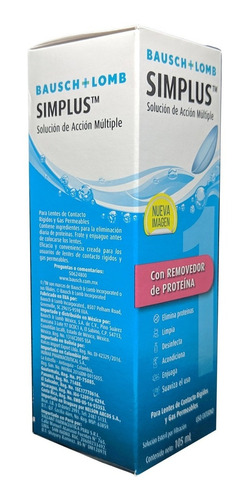Gotas Rehumectantes Para Los Ojos Simplus 105ml