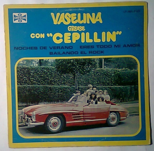 Cepillin Vaselina Grease 1979 Lp De Colección Infantil