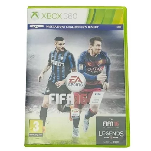 Fifa 16 Xbox 360 Jogo Original Mídia Física Futebol Game Top