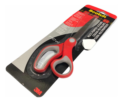 Tijeras Inoxidables 3m Scotch Multiusos Escolar Oficina 17cm