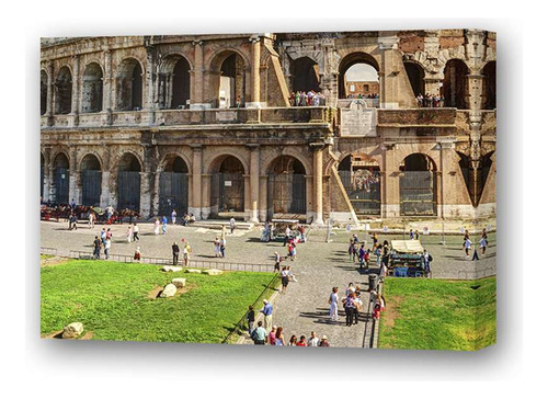 Cuadro 45x45cm Coliseo Romano Grandes Edificios Italia
