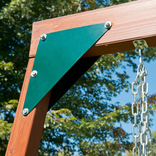 Juego Infantil Casita Y Columpios Con Tobogan Kidkraft Ms