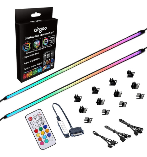 Neon - Kit De Tira Led Rgb Direccionable, Tira Argb Magnétic