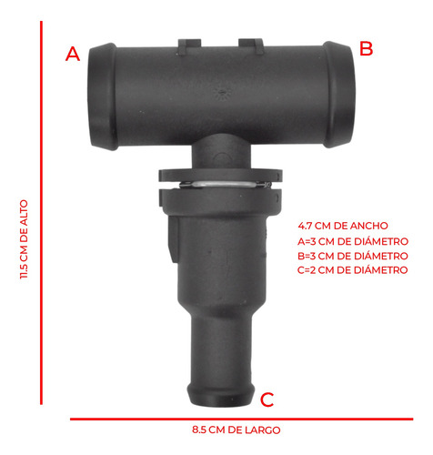 Conector Termostato Transmisión Audi A3 2 0l Turbo 06 13