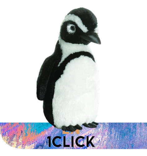 Peluche Aurora Mini Flopsie Pinguino Africano Pinguinito Ave Blanco