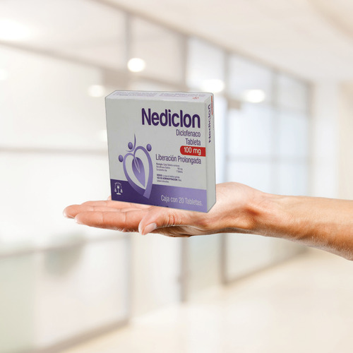 Nediclon C/20 Tabs. L.p. 100 Mg. Pack De 2