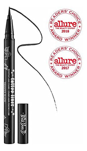 Delineador De Ojos Líquido Resistente Al Agua Tattoo Liner E