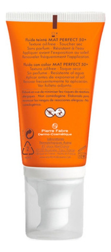 Avene Protector Solar Mat Perfect Fluido Con Color