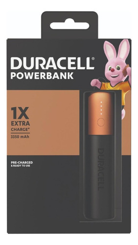 Duracell Powerbank 3350 Mah Recargable, Pila Portátil Univer