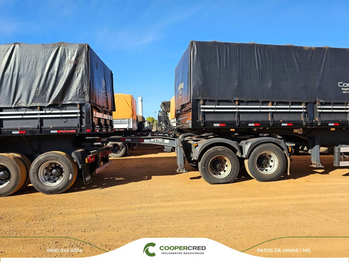 Rodotrem Graneleiro 9 Eixos Dolly 5a Roda 25m Ano 2021