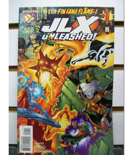 Jlx Unleashed Amalgam Comics Ingles