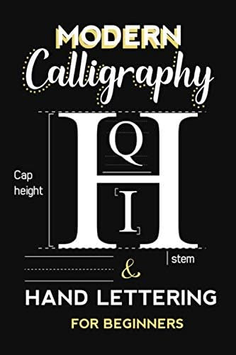 Libro: Modern Calligraphy & Hand Lettering For Beginners: Wo