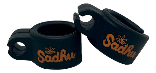 Anel De Silicone Porta Cigarro Sadhu Display C/12 Preto