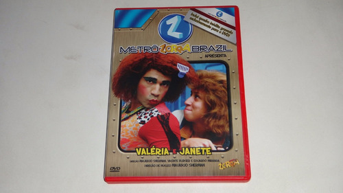 Dvd Original Metrô Zorra Brasil- Valéria E Janete