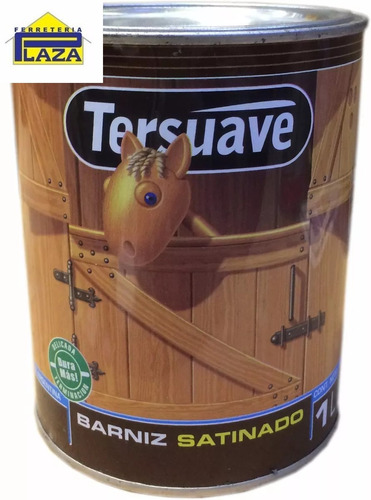 Barniz Satinado Tersuave 1 Litro Madera Interior Protector