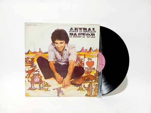 Disco Lp Anybal Pastor / Yo Amo Texas