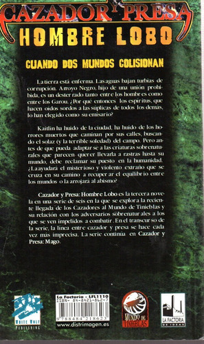 Cazador Y Presa Hombre Loco Hombre Lobo El Apocalipsis