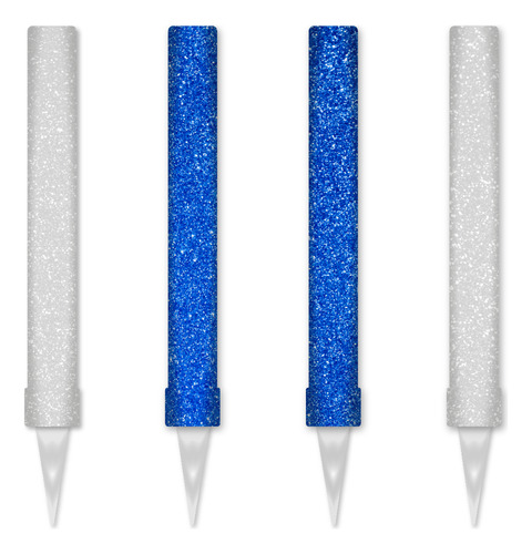 Pack 4 Bengalas De Godoy Cruz Tomba Gibre Blanca Azul Tortas