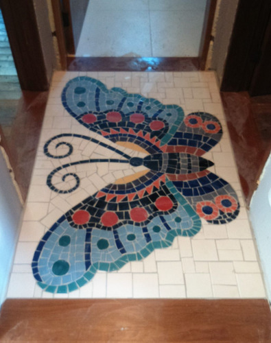 Borboleta Em Mosaico