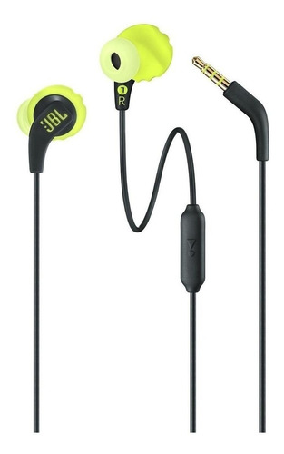 Fone de ouvido JBL Endurance Run amarelo