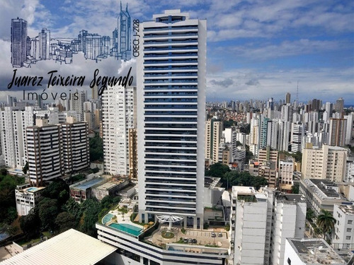 Imagem 2 de 27 de Repasse Mansão Bahiano De Tênis, 4/4 Alto Padrão Na Graça, 305m2, Vista Mar! - 09079 - 69411424