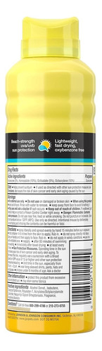 Neutrogena Beach Defense Protector Solar Spray Spf 50