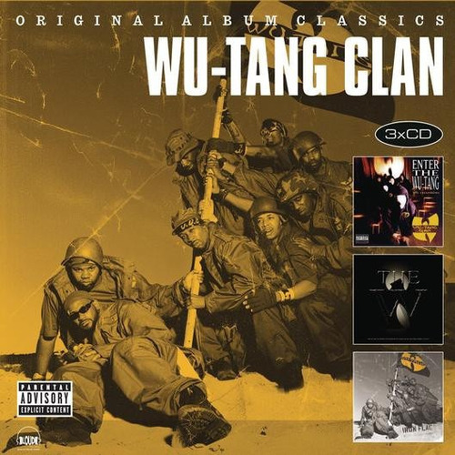 Wu Tang Clan Original Albums Classics 3 Cd Box Importado