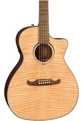 Guitarra Electro Acústica Fender Fa345ce Natural Oferta!!