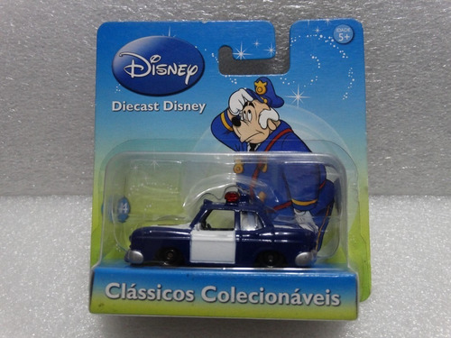 Carro Coronel Cintra Policia Diecast Disney Motorama 1:64