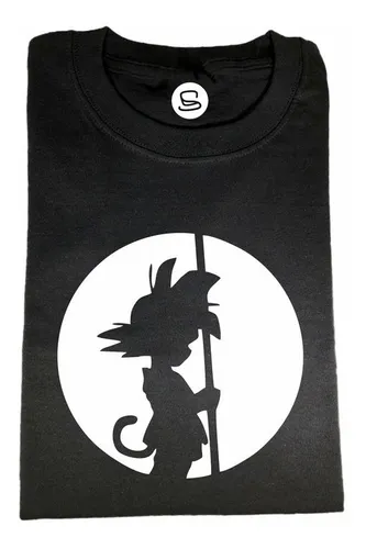 Playera Dragon Ball - Goku Silueta Pequeño Playera Dragon Ball - Goku Silueta Pequeño