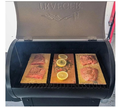 2 Tablas Para Parrilla Expert Grill Para Asar De Cedro 38cm