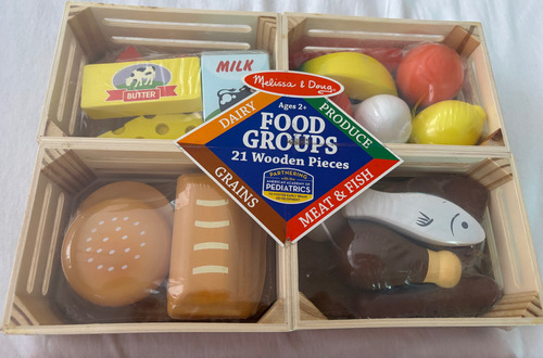 Melissa & Doug Lote Grupo De Comidas Y Pizza Sin Detalles (Usado)