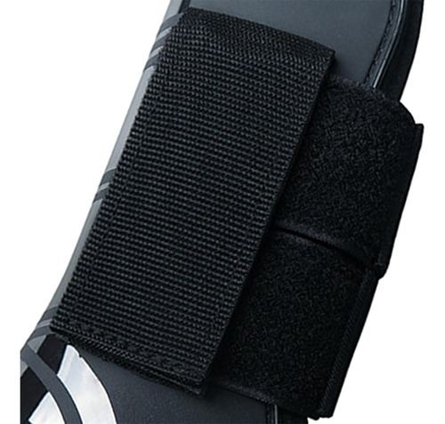 Botas Protectoras De La Pata Delantera De Salto Negro L