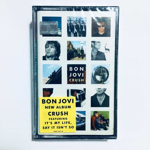 Bon Jovi Crush Cassette Nuevo Sellado