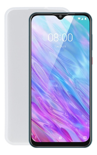 Funda De Teléfono Tpu Blanca Transparente Para Zte Blade 20