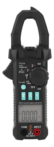 Medidor De Corriente De Voltaje Fy219, Pinza Digital De Dobl