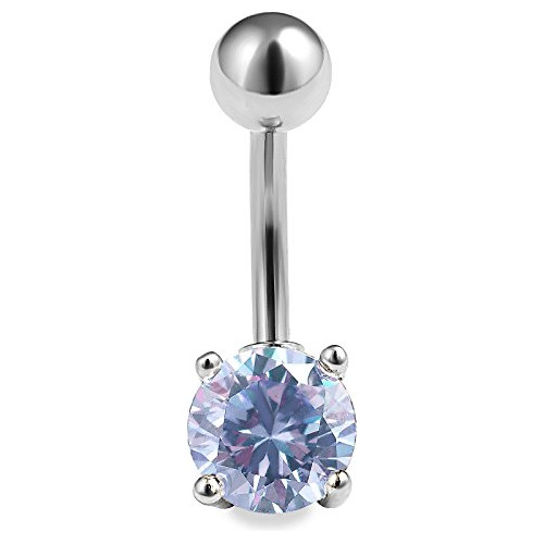 Aros - 14g 3-8 Belly Button Ring Navel Ring 316l Surgical St