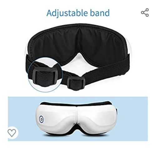 Masajeador De Ojos Inalámbrico Con Parlantes Bluetooth