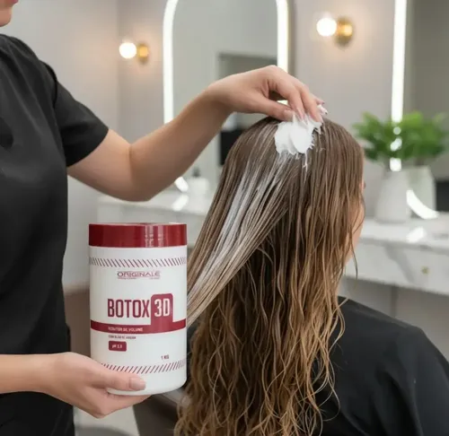 Botox Originale Redução De Volume Com Óleo Argan 1kg