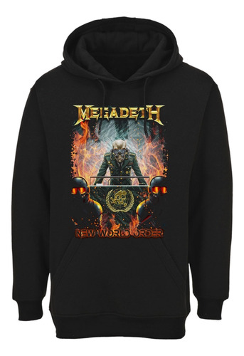 Poleron Megadeth New World Order Poster Metal Abominatron