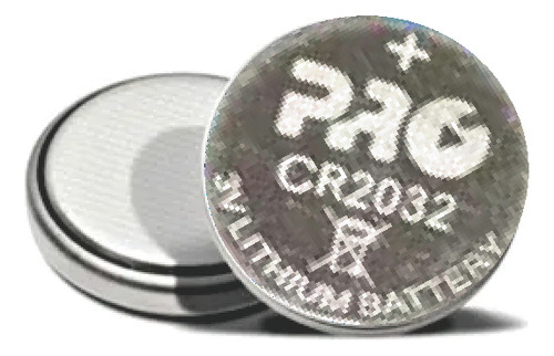 Batería de litio Cr2032, paquete de 2 con 5 (10 baterías)